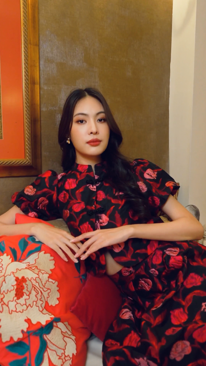 MaNa Cotton Tulip Cheongsam main image 1