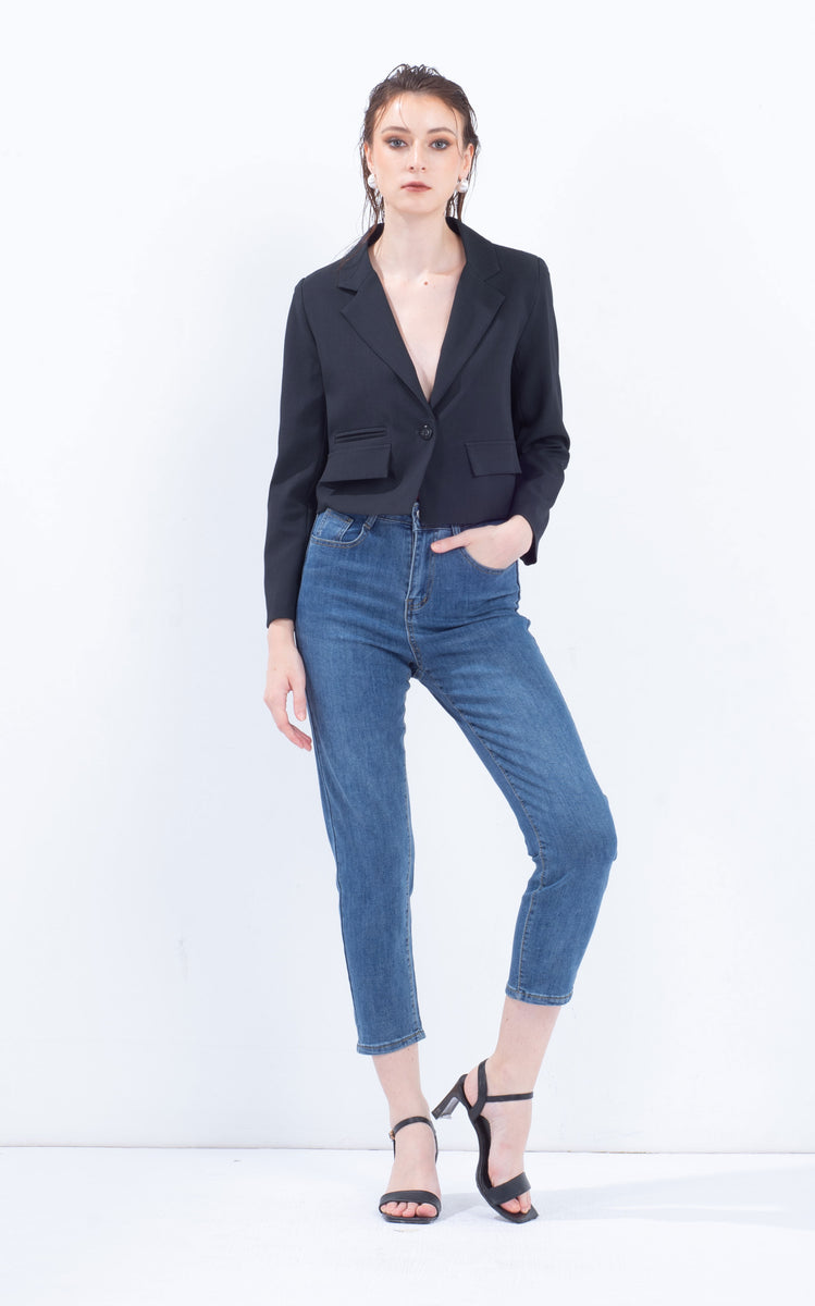 Slim Cropped Fit Jeans What To Wear