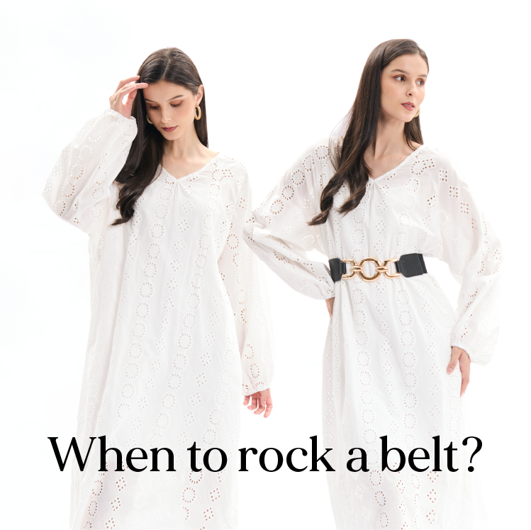 When To Rock A Belt?