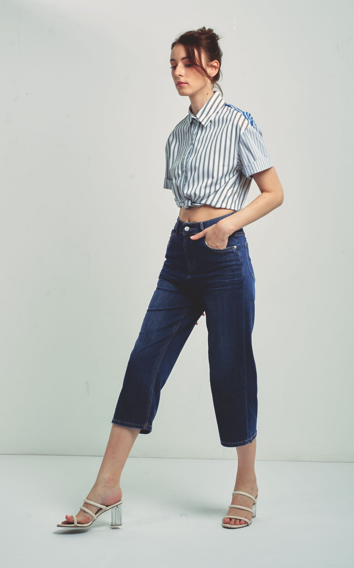 Cropped Jeans