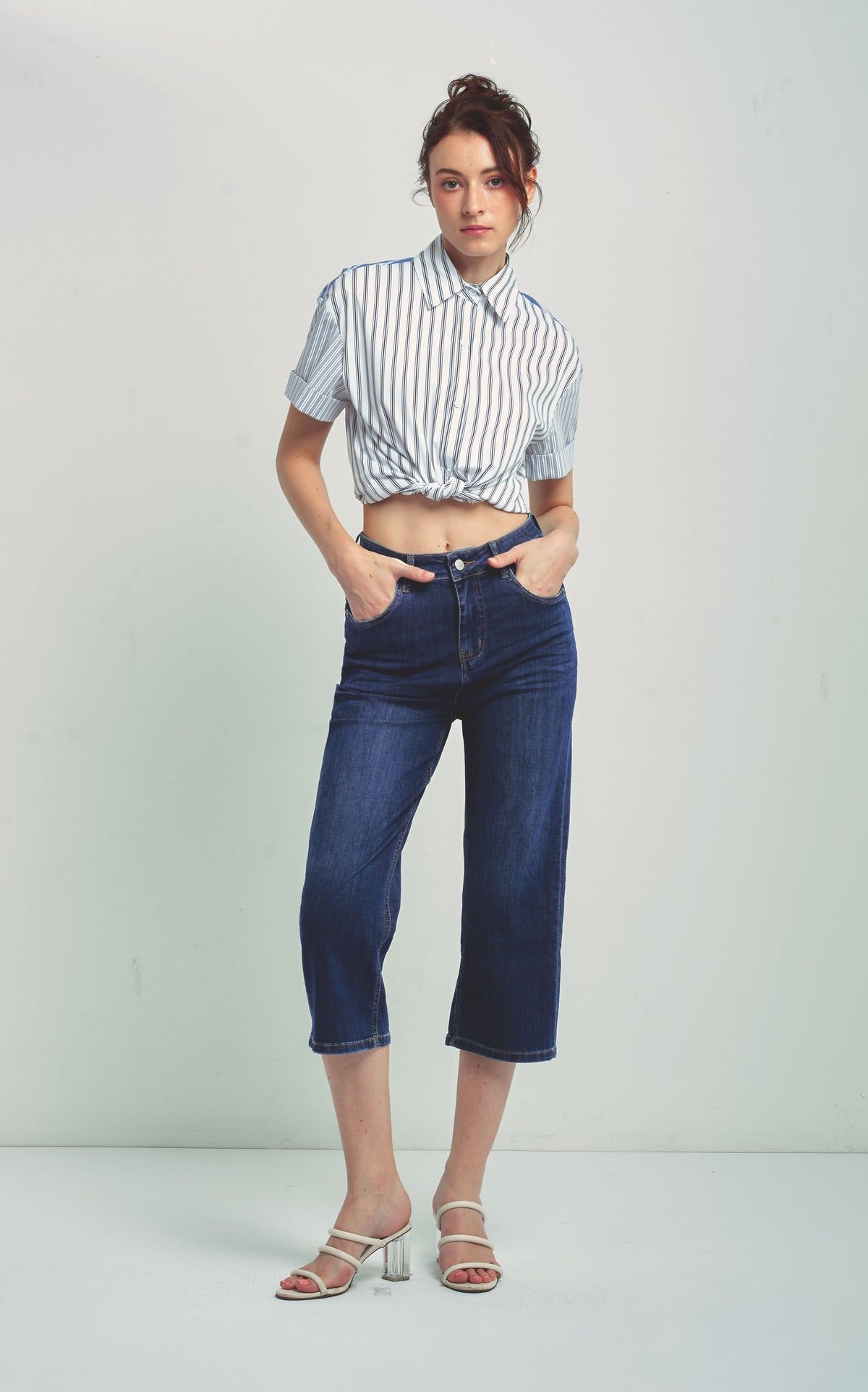 Cropped Jeans