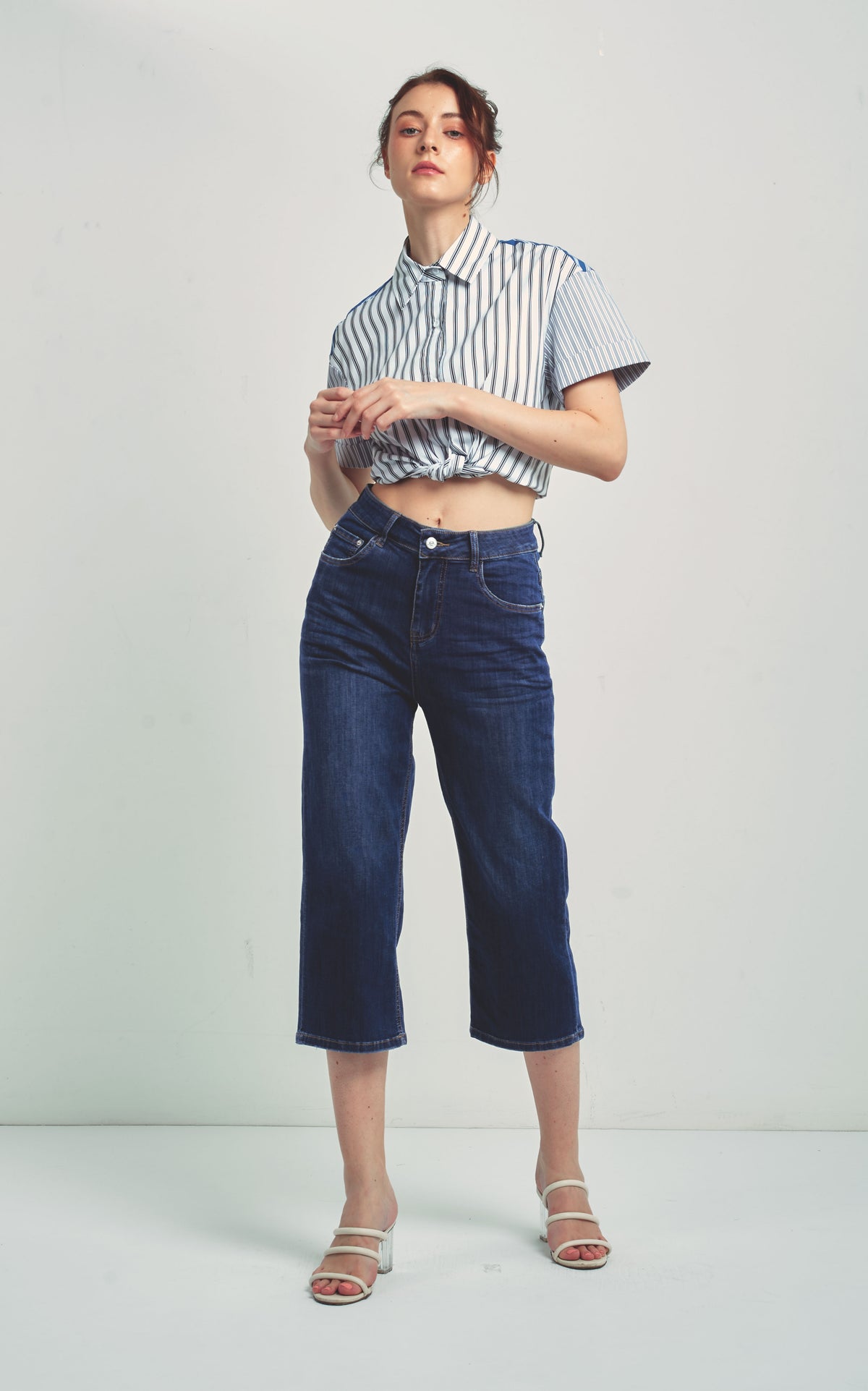 Cropped Jeans