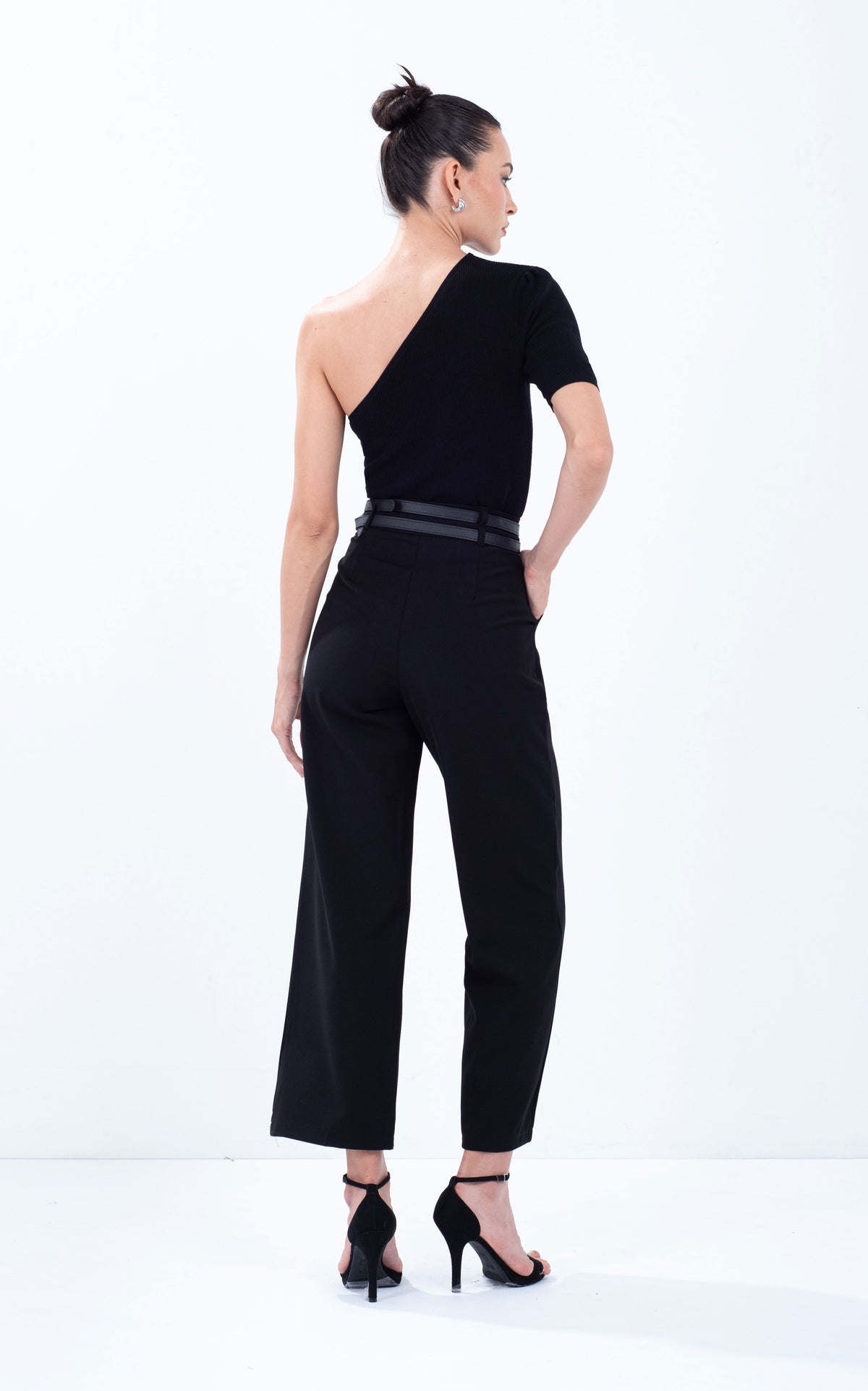 Double-Belted Trousers