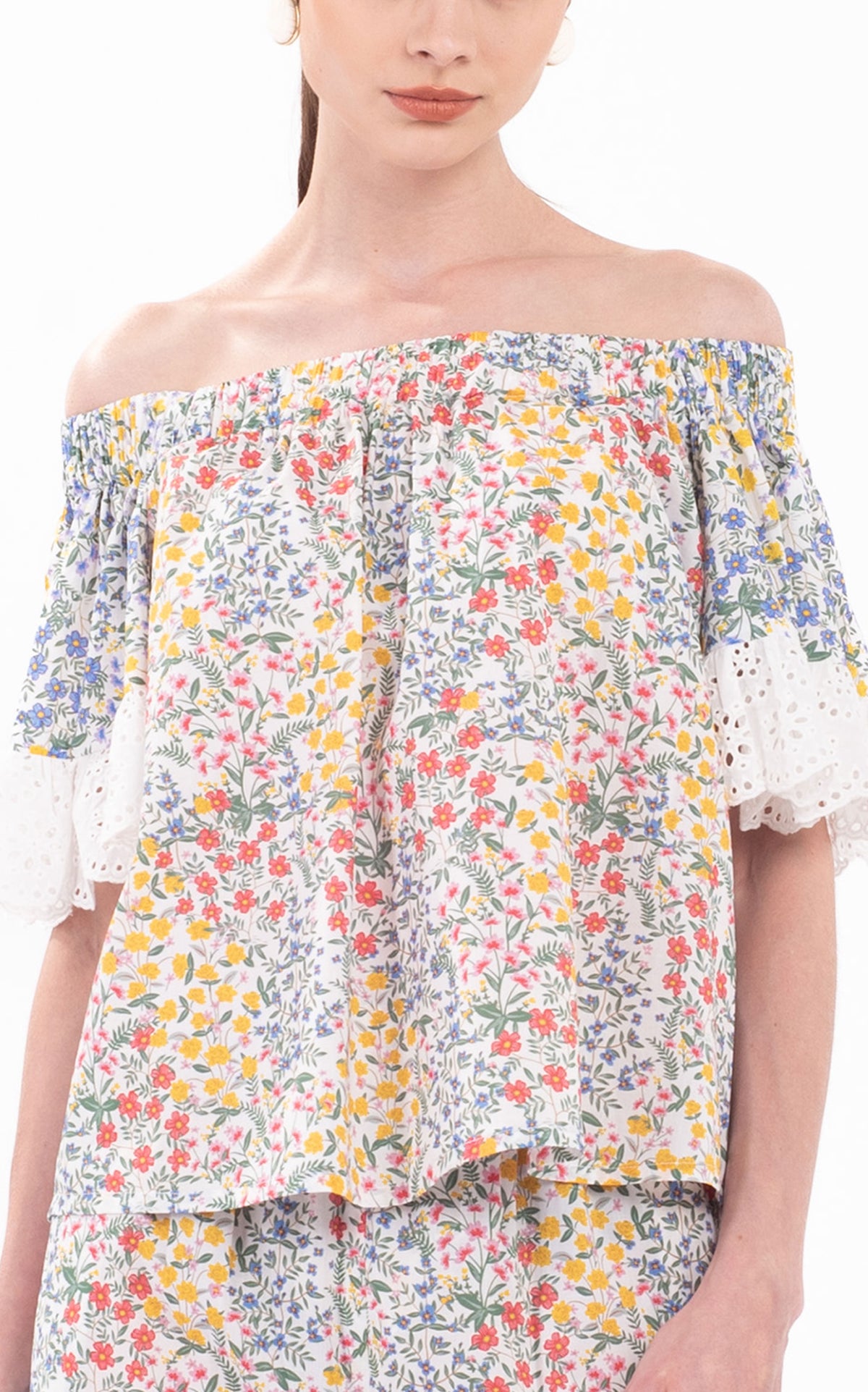 Floral Off-The-Shoulder Top