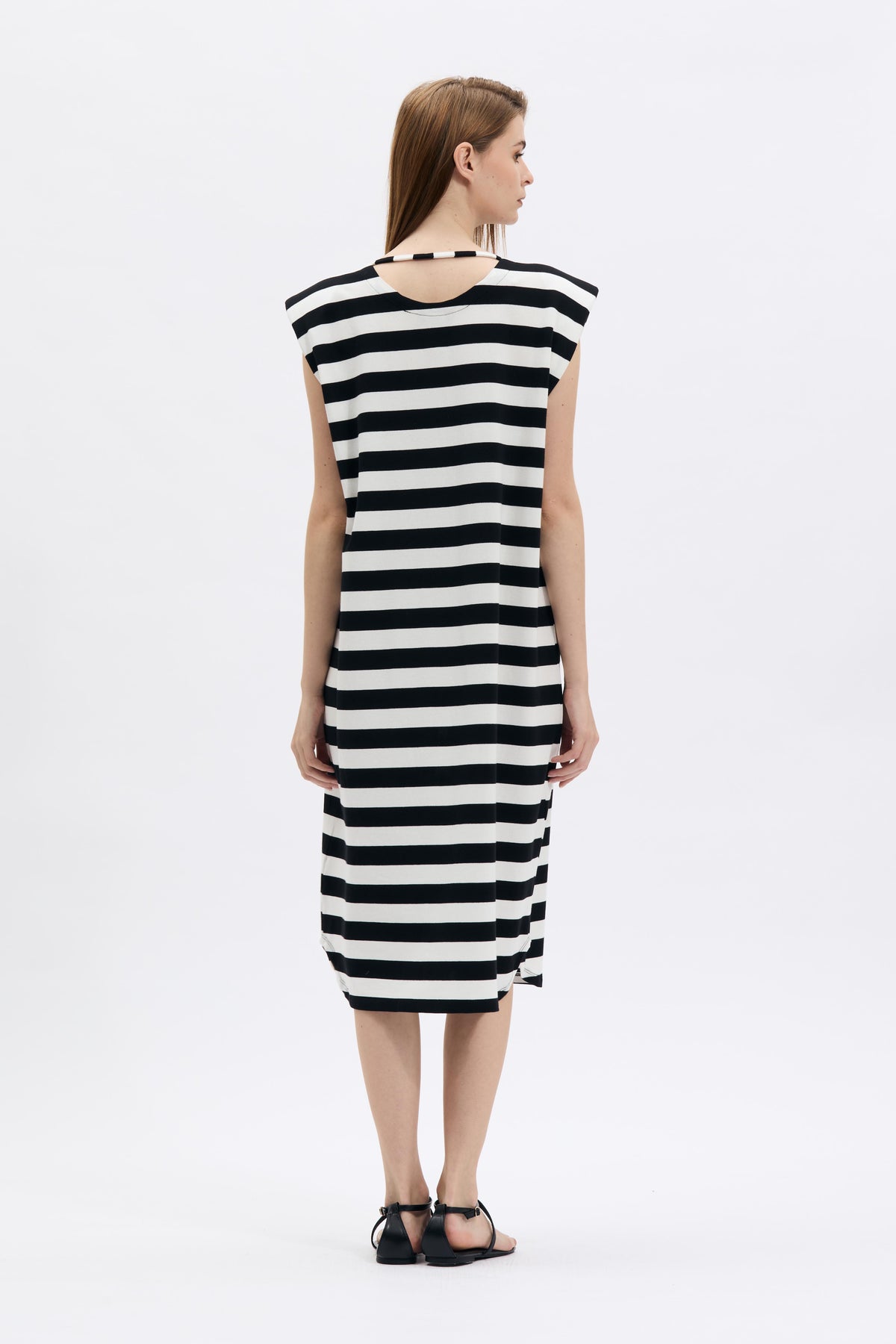 Striped Relaxed Dress