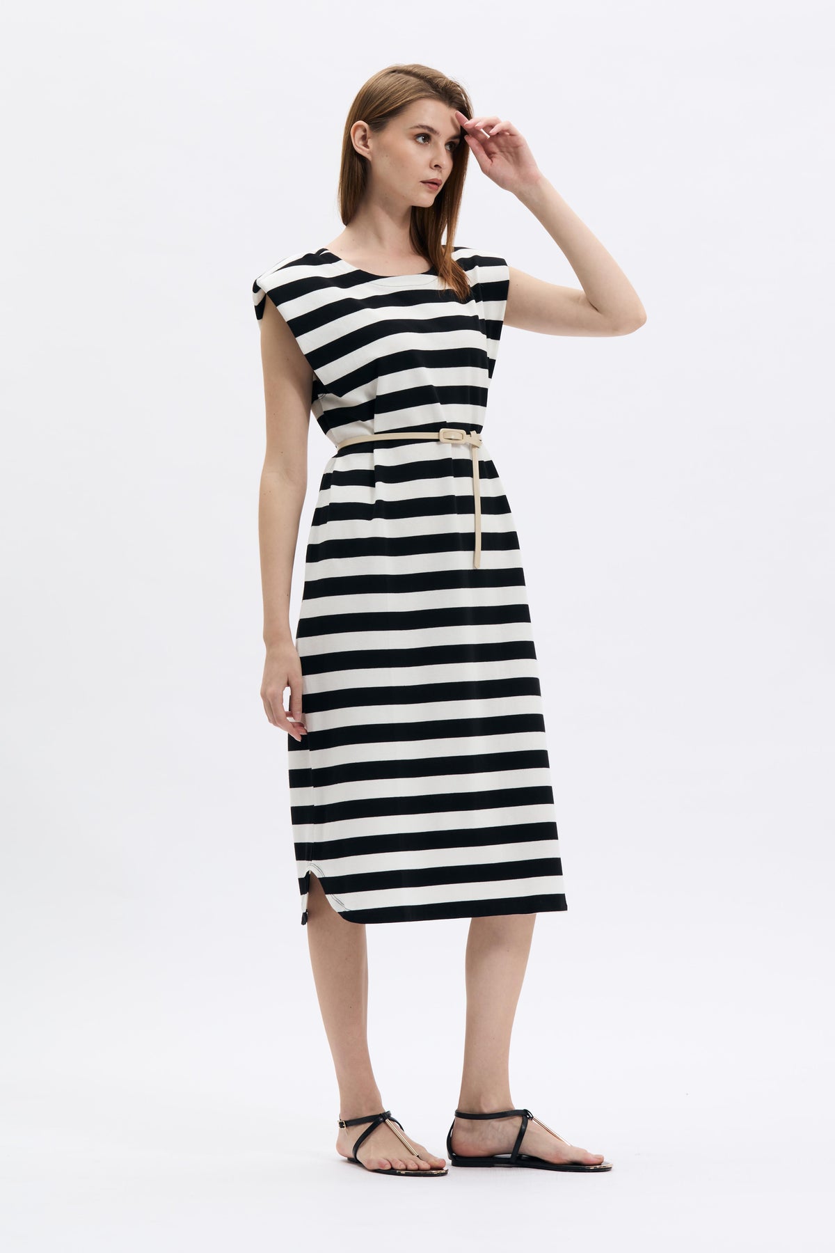 Striped Relaxed Dress
