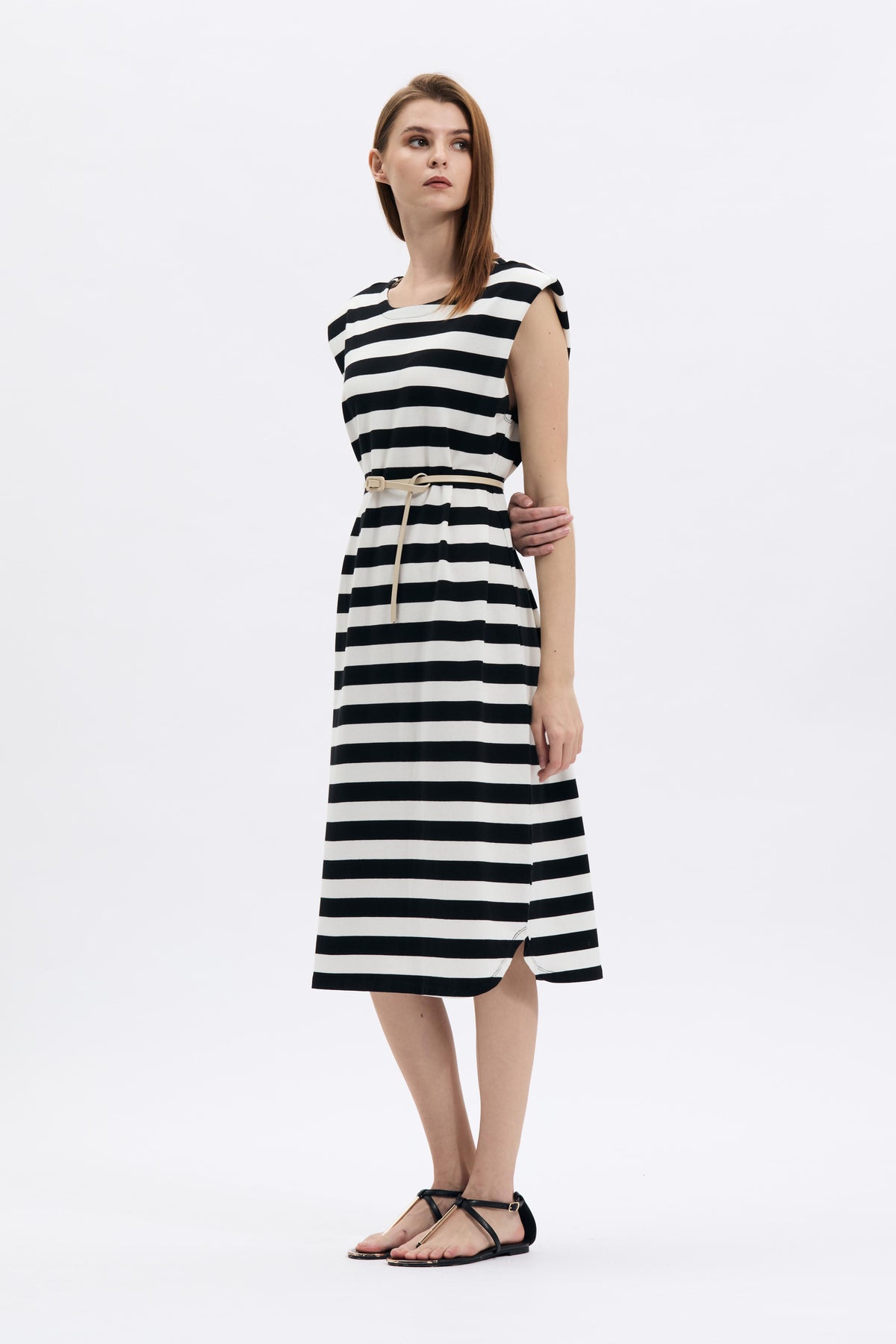 Striped Relaxed Dress