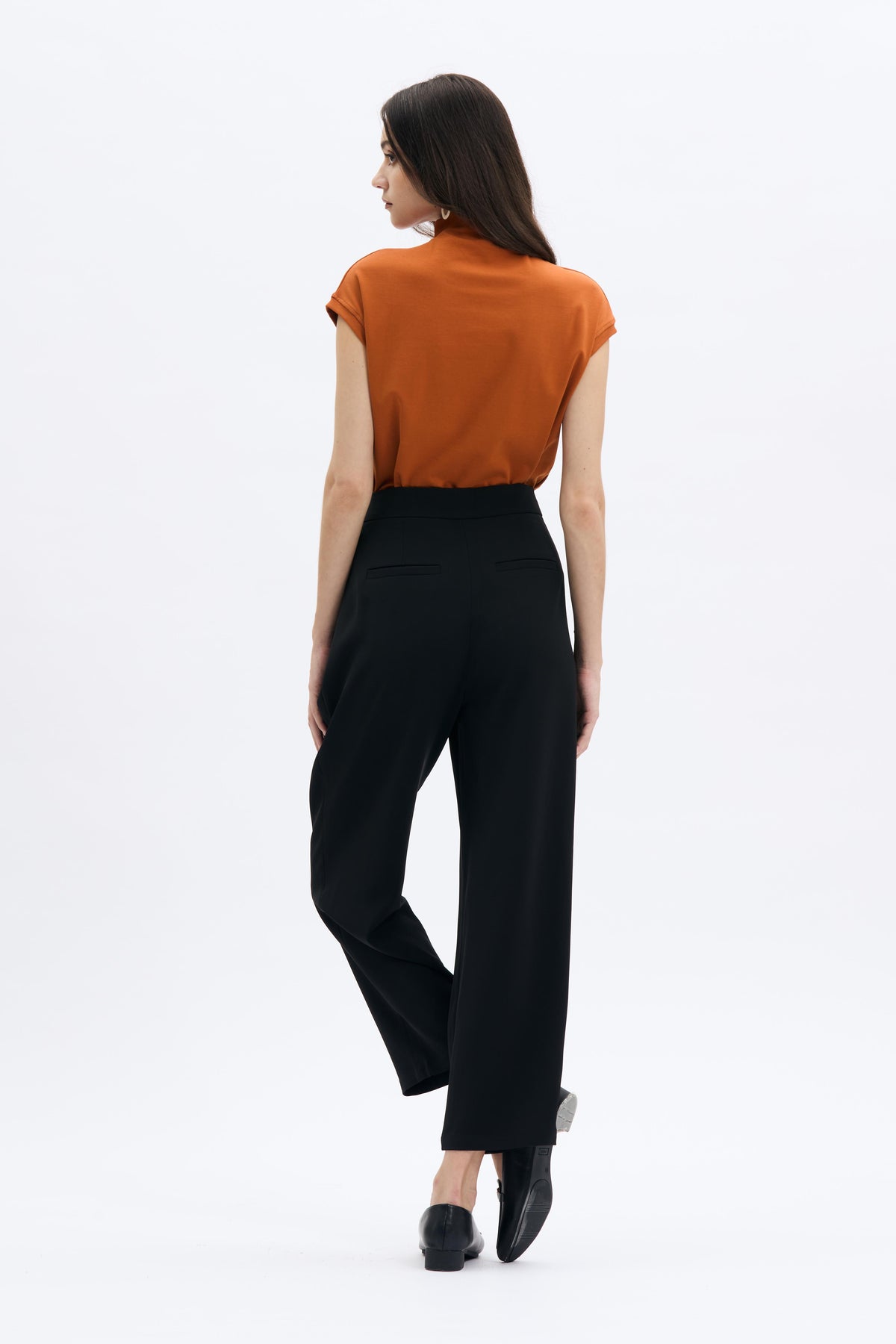 Buckle Detail Trousers
